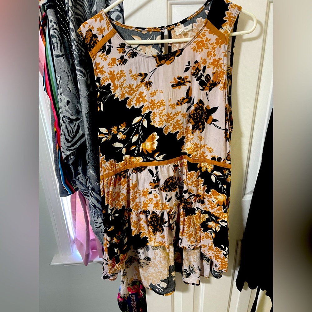 Hi low tunic top